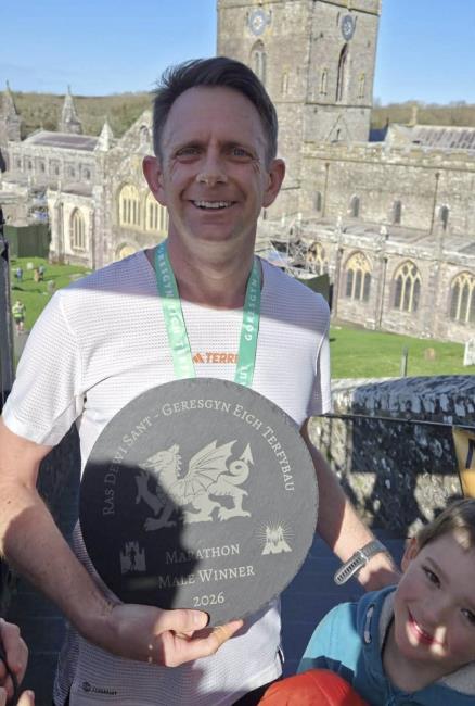 Marathon winner - Nick Williams